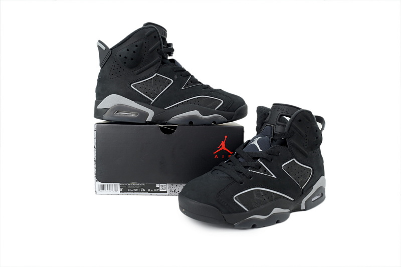 【DA0OG】黑银 OG乔丹6代运动篮球鞋 IR2266-010 Air Jordan 6 Retro 'Cap and Gown'