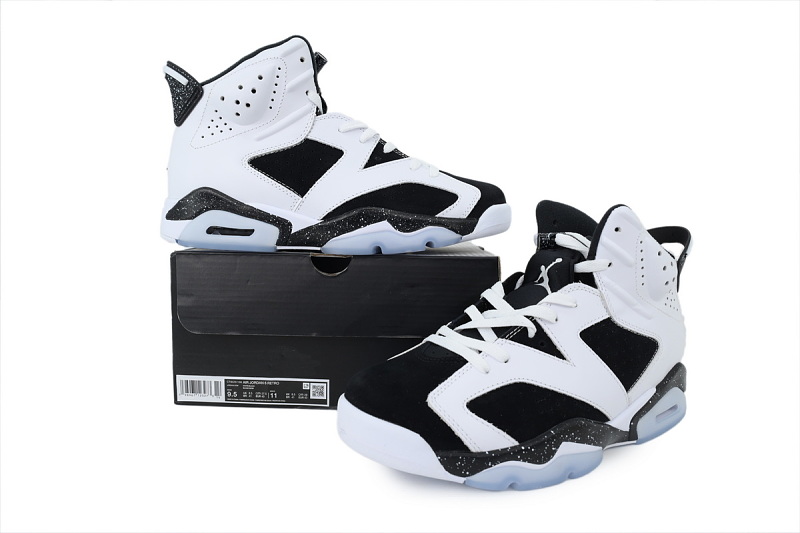 【DH0XP】黑白  XP版乔丹6代复古篮球鞋 CT8529-108 Air Jordan 6 'Oreo' 2026