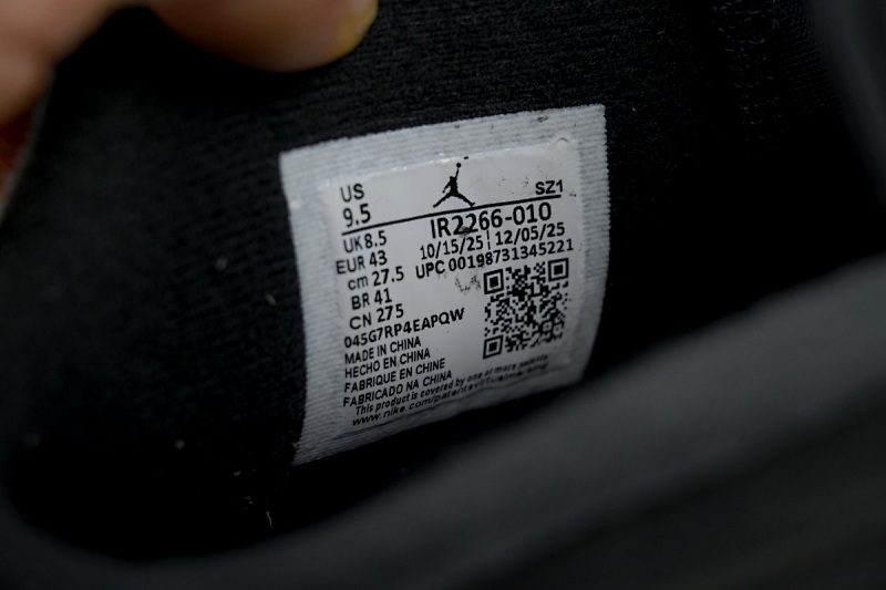 【DH0XP】黑武士-3 XP版乔丹6代复古篮球鞋 IR2266-010  Air Jordan 6 Replica Darth Vader