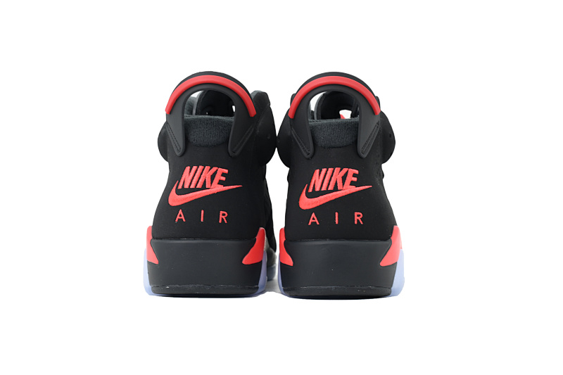 【DA5Q1】2025黑红 纯原乔丹6代运动篮球鞋  CT8529-001 Air Jordan 6 Replica Reproduce Infrared Black And Red