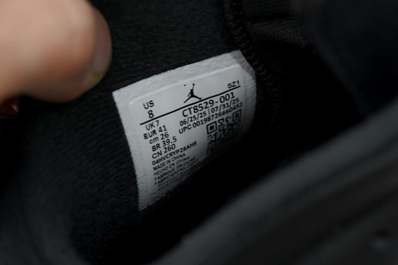 【BA1Q1】2025黑红 性价比乔丹6代运动篮球鞋 CT8529-001 Air Jordan 6 Replica Reproduce Infrared Black And Red