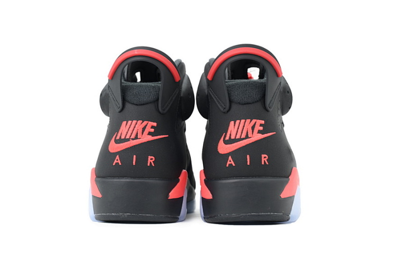 【BA1Q1】2025黑红 性价比乔丹6代运动篮球鞋 CT8529-001 Air Jordan 6 Replica Reproduce Infrared Black And Red