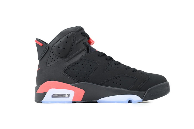 【BA1Q1】2025黑红 性价比乔丹6代运动篮球鞋 CT8529-001 Air Jordan 6 Replica Reproduce Infrared Black And Red