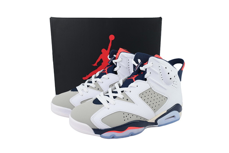 【DA5Q1】手稿  纯原乔丹6代运动篮球鞋  384664-104  Air Jordan 6 Retro 'Tinker'