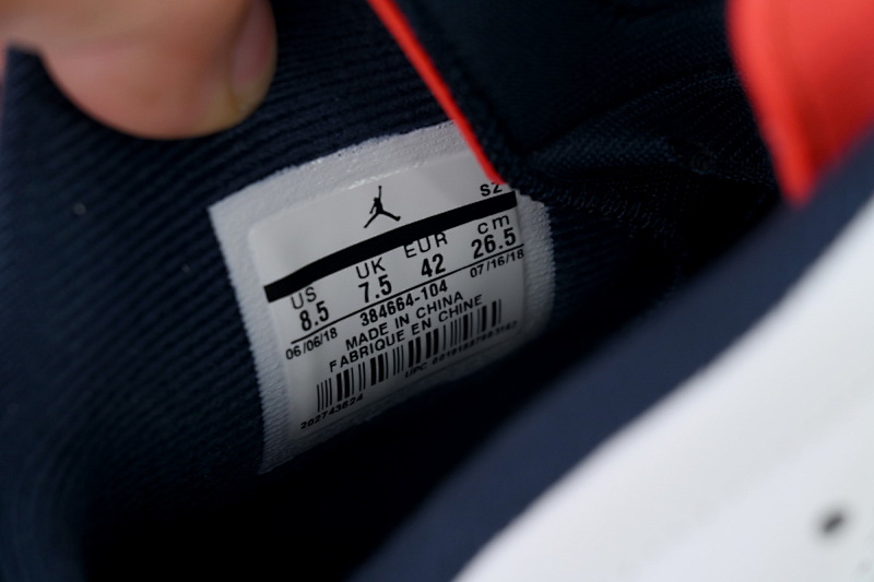 【DA5Q1】手稿  纯原乔丹6代运动篮球鞋  384664-104  Air Jordan 6 Retro 'Tinker'