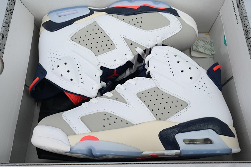 【DA5Q1】手稿  纯原乔丹6代运动篮球鞋  384664-104  Air Jordan 6 Retro 'Tinker'