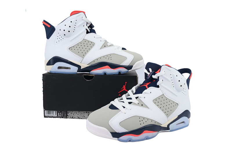【DA5Q1】手稿  纯原乔丹6代运动篮球鞋  384664-104  Air Jordan 6 Retro 'Tinker'