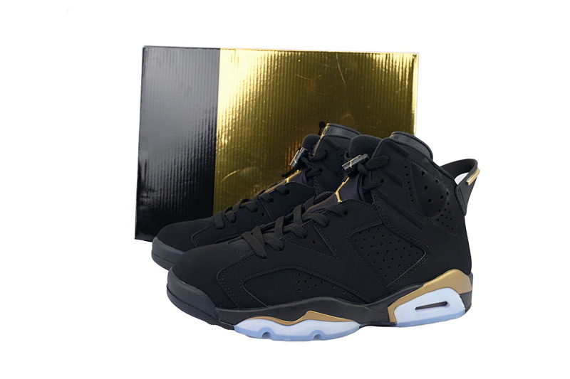 【DA5Q1】黑金 纯原乔丹6代运动篮球鞋  CT4954-007  Air Jordan 6 Retro “DMP