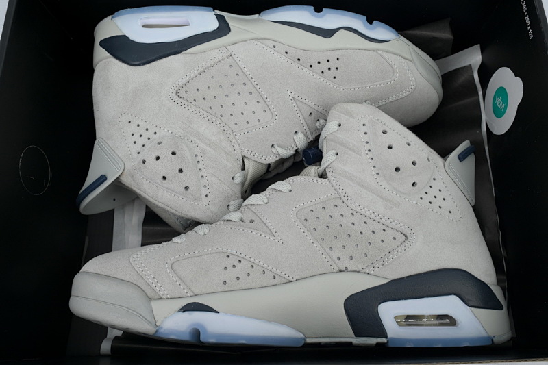 【DA5Q1】乔治城  纯原乔丹6代运动篮球鞋  384665-012  Air Jordan 6 Retro GS 'Georgetown'