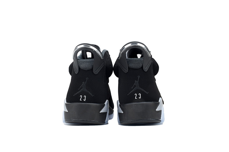【DA5Q1】黑银 纯原乔丹6代运动篮球鞋 DX2836-001 Air Jordan 6 Retro 'Chrome'