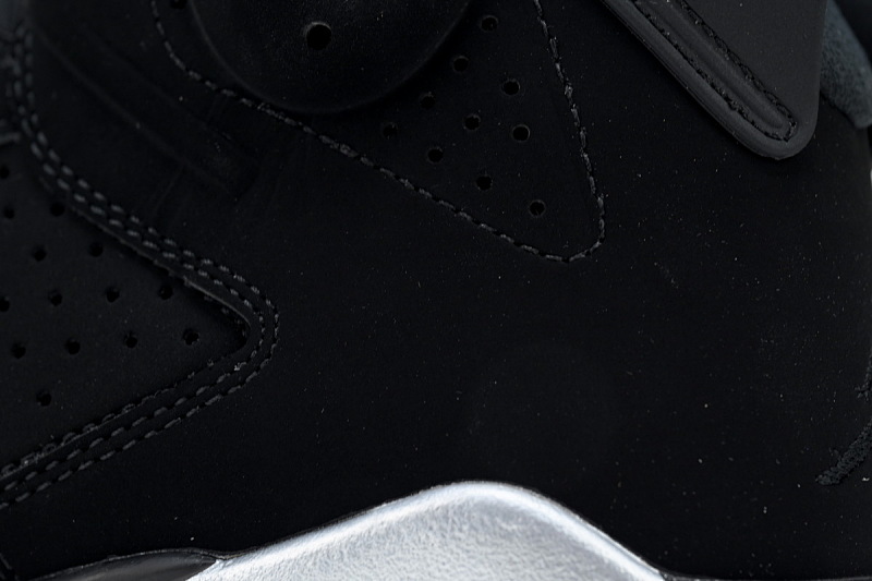 【DA5Q1】黑银 纯原乔丹6代运动篮球鞋 DX2836-001 Air Jordan 6 Retro 'Chrome'