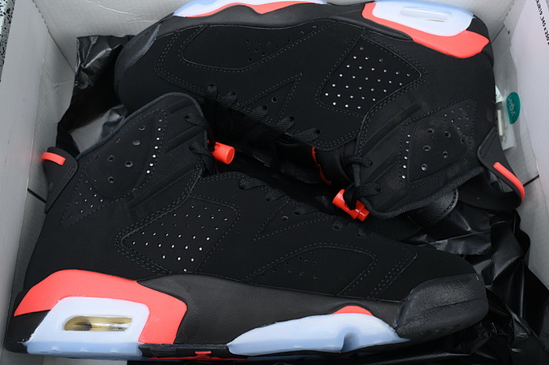 【DA5Q1】3M反光 纯原乔丹6代运动篮球鞋 384664-060 Air Jordan 6 Retro 'Infrared'