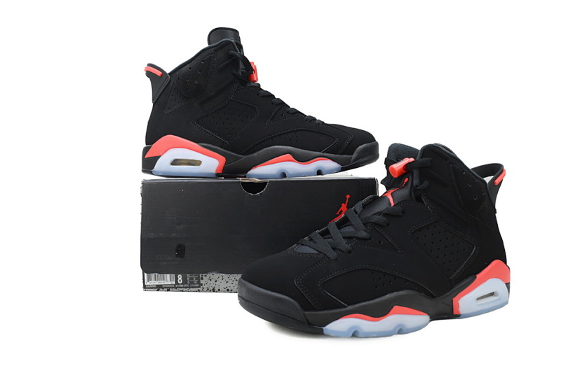 【DA5Q1】3M反光 纯原乔丹6代运动篮球鞋 384664-060 Air Jordan 6 Retro 'Infrared'