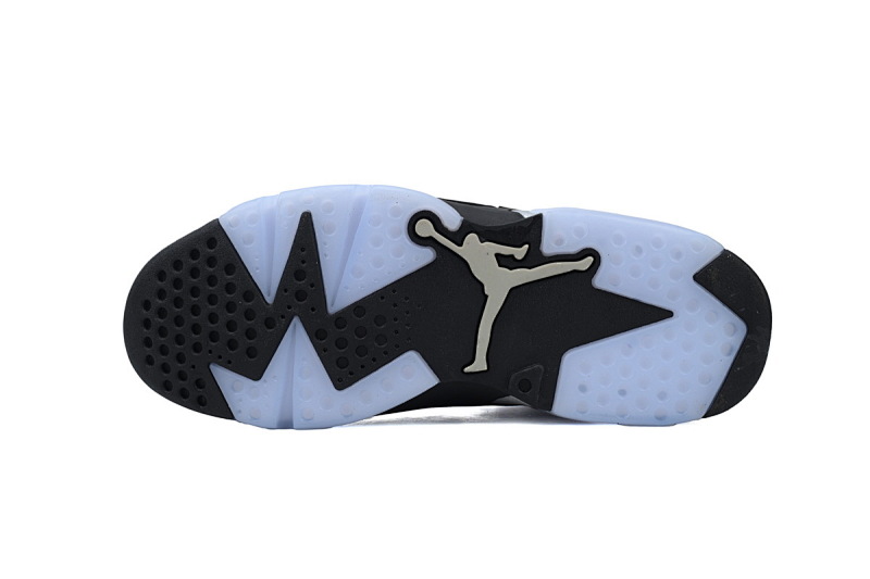 【BA1Q1】黑银 性价比乔丹6代运动篮球鞋 DX2836-001 Air Jordan 6 Retro 'Chrome'