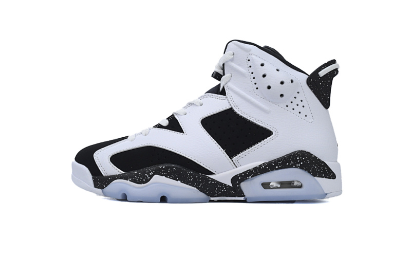 【BA1Q1】奥利奥 性价比性价比乔丹6代运动篮球鞋 384664-101 Air Jordan 6 Retro 'Oreo'