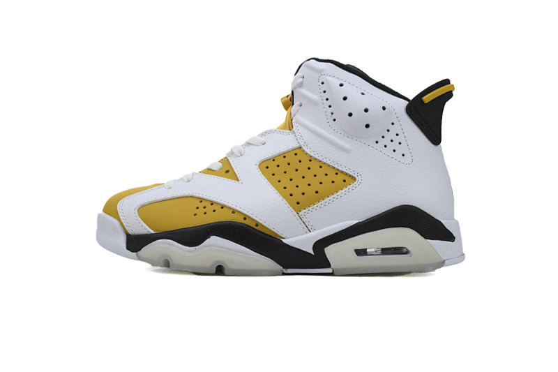 【BA1Q1】白黄 性价比乔丹6代运动篮球鞋 CT8529-170 Air Jordan 6 Retro 'Yellow Ochre'