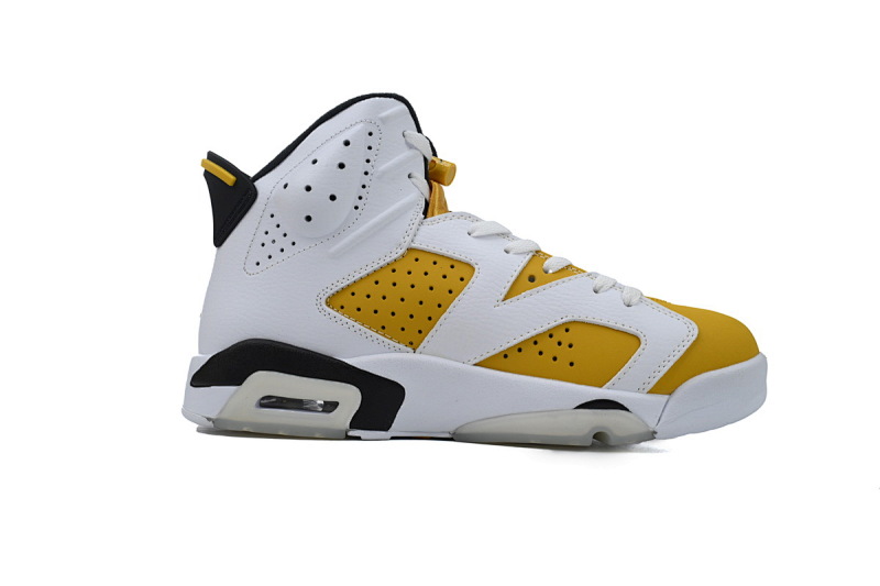 【BA1Q1】白黄 性价比乔丹6代运动篮球鞋 CT8529-170 Air Jordan 6 Retro 'Yellow Ochre'