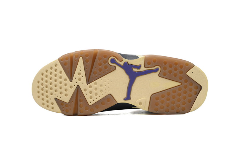 【BA1Q1】棕色 性价比乔丹6代运动篮球鞋 FD1643-300 Air Jordan 6 Gore-Tex "Brown Kelp"