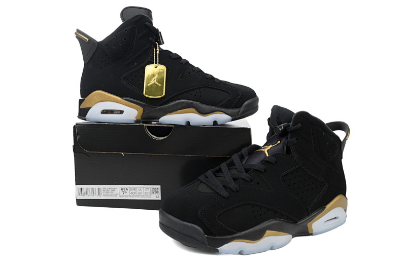 【BA1Q1】黑金 性价比乔丹6代运动篮球鞋 CT4954-007 Air Jordan 6 Retro “DMP