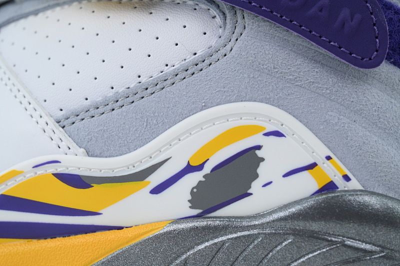 【DA0XP】湖人 耐克 XP版本AJ8系列男士运动鞋 305381-107 Air Jordan 8 Retro 'Kobe Bryant' PE