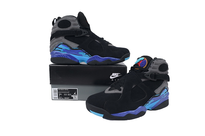 【DA0XP】黑紫 耐克 XP版本AJ8系列男士运动鞋 Air Jordan 8 Retro 'Aqua' 2025 305381-006