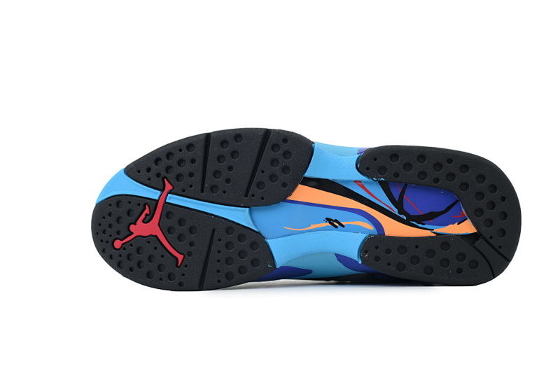 【DN7DJ】黑紫  耐克 AJ8系列男士运动鞋 305381-006  Air Jordan 8 Retro 'Aqua' 2025