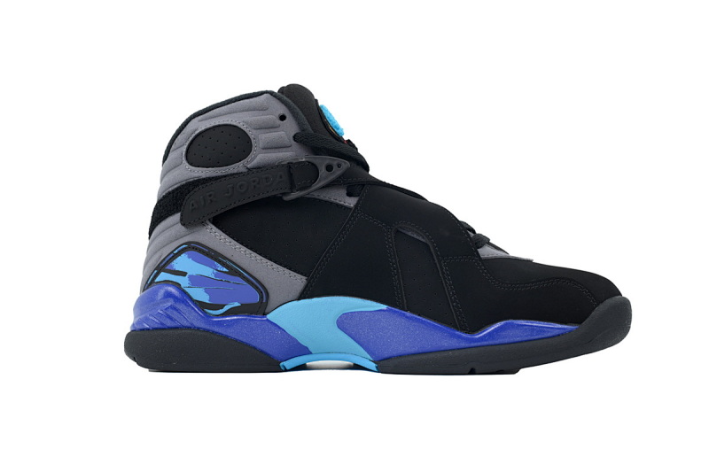 【DN7DJ】黑紫  耐克 AJ8系列男士运动鞋 305381-006  Air Jordan 8 Retro 'Aqua' 2025