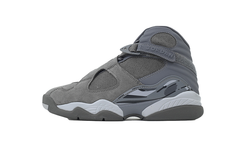 【DN7DJ】酷灰 耐克 AJ8系列男士运动鞋  305381-014 Air Jordan 8 Retro 'Cool Grey'