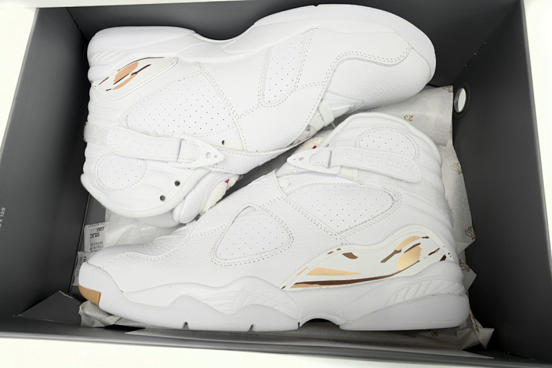【DN7DJ】白金/135 耐克 AJ8系列男士运动鞋 AA1239-135 Air Jordan x OVO Nike AJ VIII 8 Retro 'OVO'