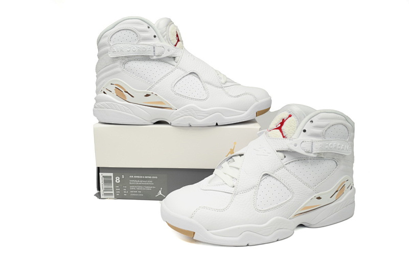 【DN7DJ】白金/135 耐克 AJ8系列男士运动鞋 AA1239-135 Air Jordan x OVO Nike AJ VIII 8 Retro 'OVO'