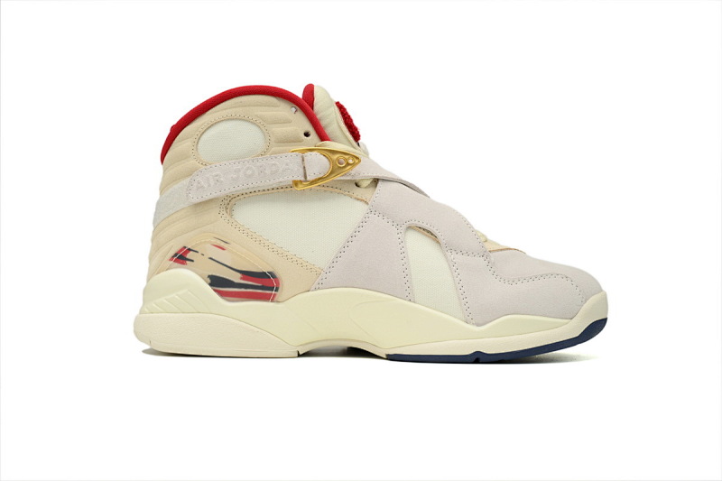 【DN7DJ】白金红 耐克 AJ8系列男士运动鞋 FJ2850-107 SoleFly x Air Jordan 8 “Mi Caca Es Su Casa”