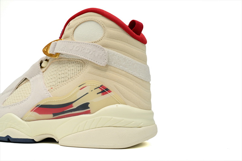 【DN7DJ】白金红 耐克 AJ8系列男士运动鞋 FJ2850-107 SoleFly x Air Jordan 8 “Mi Caca Es Su Casa”