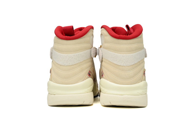 【DN7DJ】白金红 耐克 AJ8系列男士运动鞋 FJ2850-107 SoleFly x Air Jordan 8 “Mi Caca Es Su Casa”