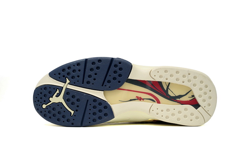 【DN7DJ】白金红 耐克 AJ8系列男士运动鞋 FJ2850-107 SoleFly x Air Jordan 8 “Mi Caca Es Su Casa”