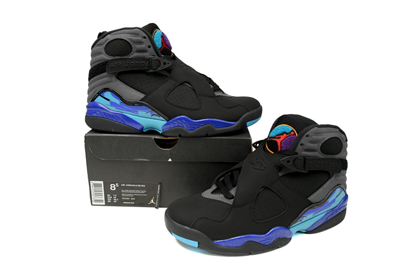 yupoo_347517_f0adcb29.jpg 【DN7DJ】黑紫 耐克 AJ8系列男士运动鞋 305381-025 Air Jordan 8 Retro 'Aqua' 2015
