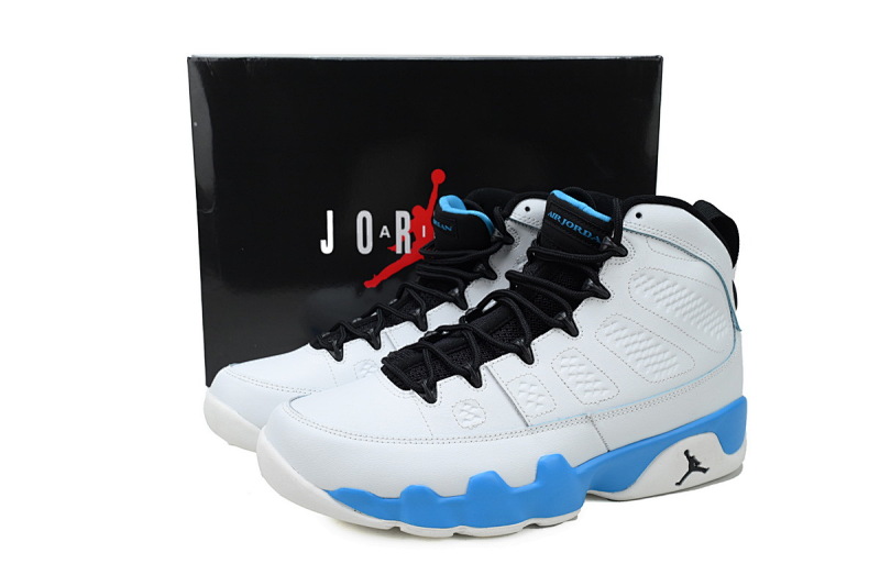 【DA7XP】北卡蓝 XP版乔丹9代篮球鞋 FQ8992-101 Air Jordan 9 OG "Powder Blue"