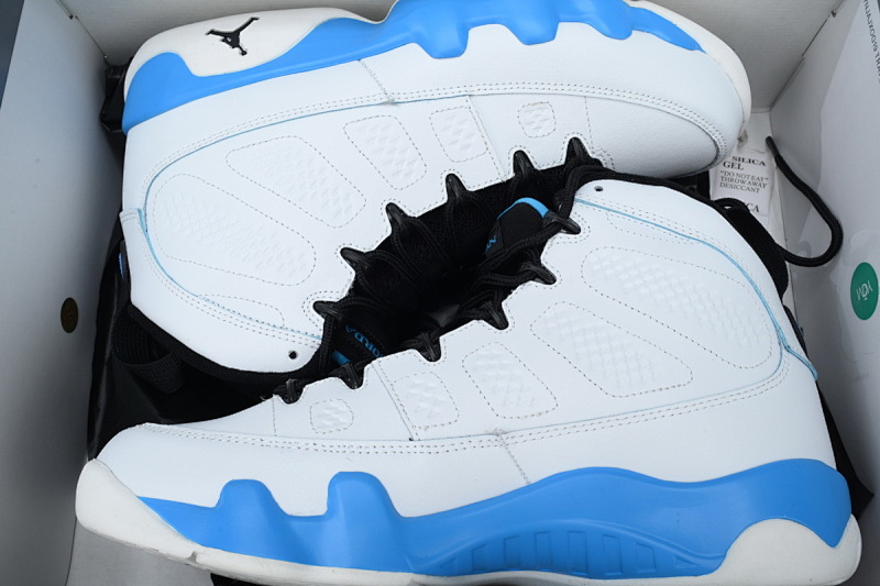 【DA7XP】北卡蓝 XP版乔丹9代篮球鞋 FQ8992-101 Air Jordan 9 OG "Powder Blue"