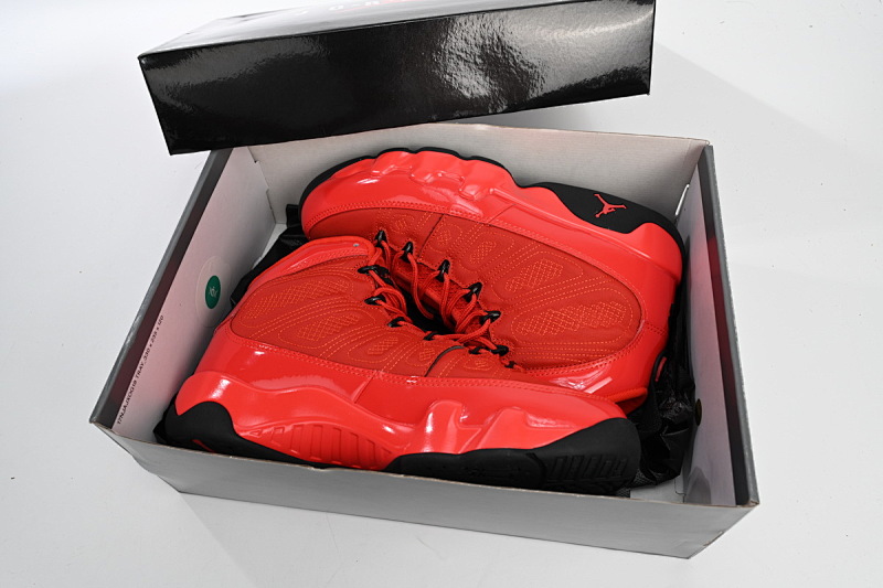 【DA7XP】黑红漆皮  XP版乔丹9代篮球鞋 CT8019-060 Air Jordan 9 “Chile Red”