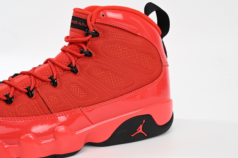 【DA7XP】黑红漆皮  XP版乔丹9代篮球鞋 CT8019-060 Air Jordan 9 “Chile Red”