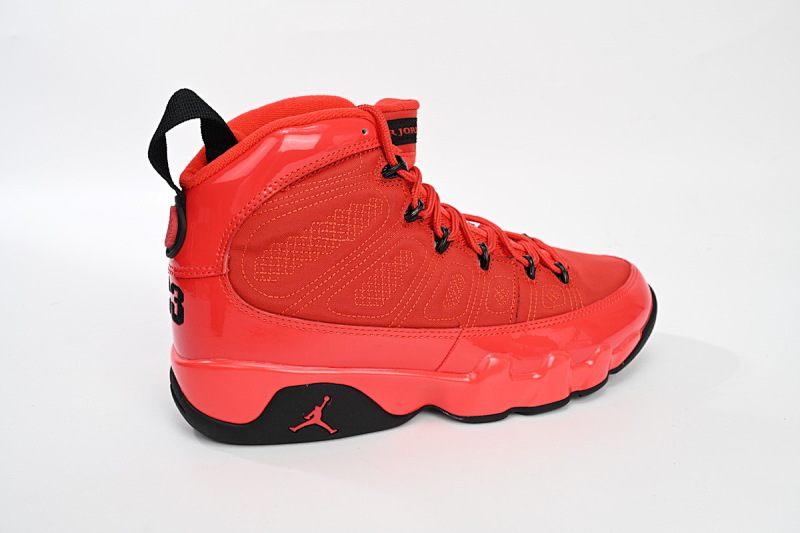 【DA7XP】黑红漆皮  XP版乔丹9代篮球鞋 CT8019-060 Air Jordan 9 “Chile Red”