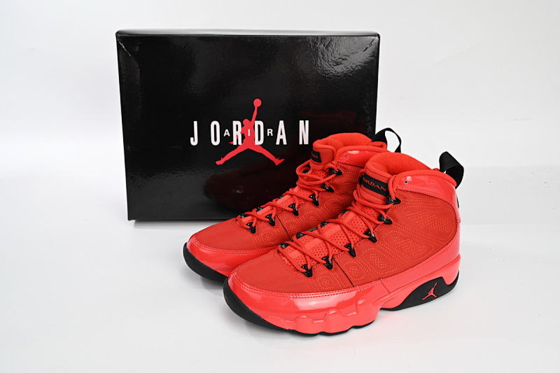 【DA7XP】黑红漆皮  XP版乔丹9代篮球鞋 CT8019-060 Air Jordan 9 “Chile Red”