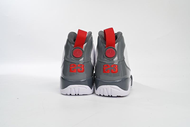 【DA7XP】酷灰漆皮  XP版乔丹9代篮球鞋 CT8019-162 Air Jordan 9 “Fire Red”