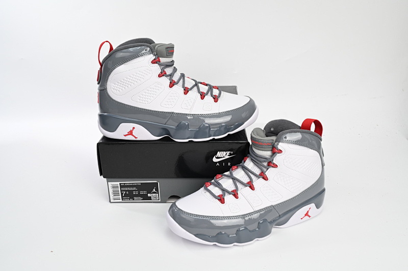 【DA7XP】酷灰漆皮  XP版乔丹9代篮球鞋 CT8019-162 Air Jordan 9 “Fire Red”