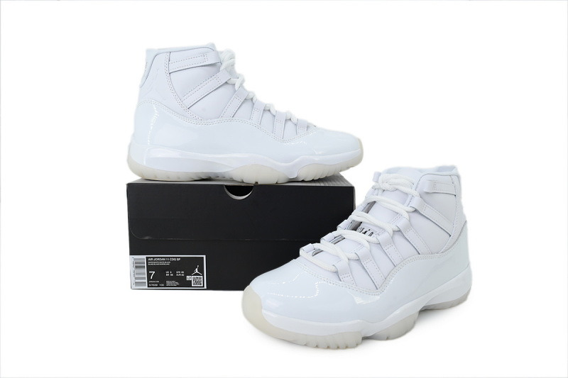 yupoo_347856_62be2fa3.jpg 【CH7XH】CDG白联名 真碳头层乔丹11代篮球运动鞋 IV7639-100 Comme des GarçOns x Air Jordan 11 Retro 'White'