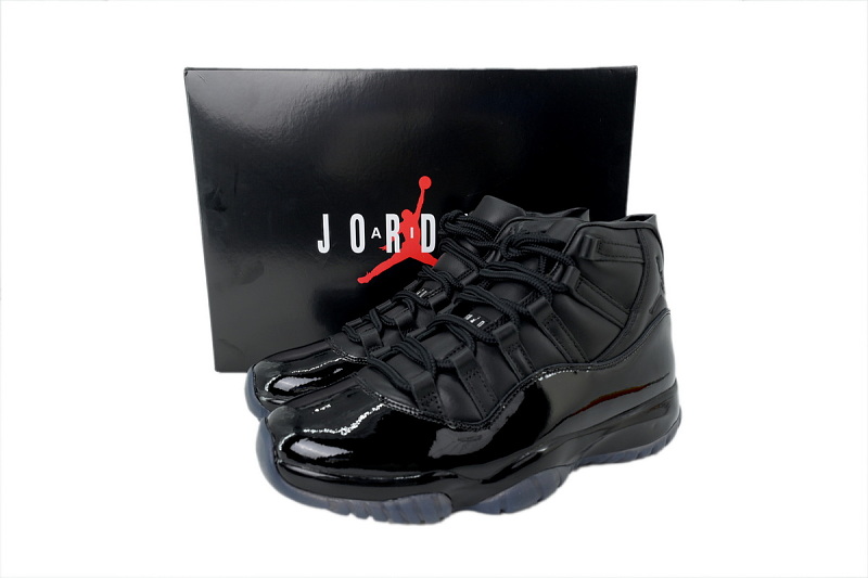 【CH3XH】CDG联名黑 纯原级乔丹11代篮球运动鞋 IV7639-001 Comme des GarçOns x Air Jordan 11 Retro 'Black'
