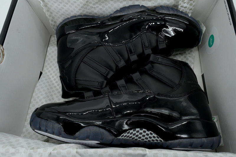 【CH7XH】CDG联名黑 乔丹11代篮球运动鞋 IV7639-001 Comme des GarçOns x Air Jordan 11 Retro 'Black'
