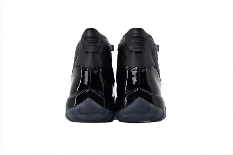 【CH7XH】CDG联名黑 乔丹11代篮球运动鞋 IV7639-001 Comme des GarçOns x Air Jordan 11 Retro 'Black'