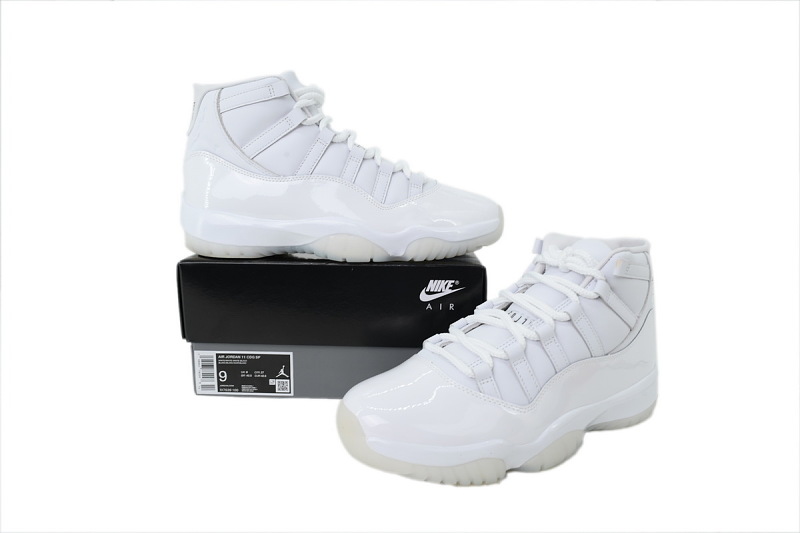 【EH5OG】白联名 OG版乔丹11代篮球运动鞋 IV7639-100 Comme des GarçOns x Air Jordan 11 Retro 'White'
