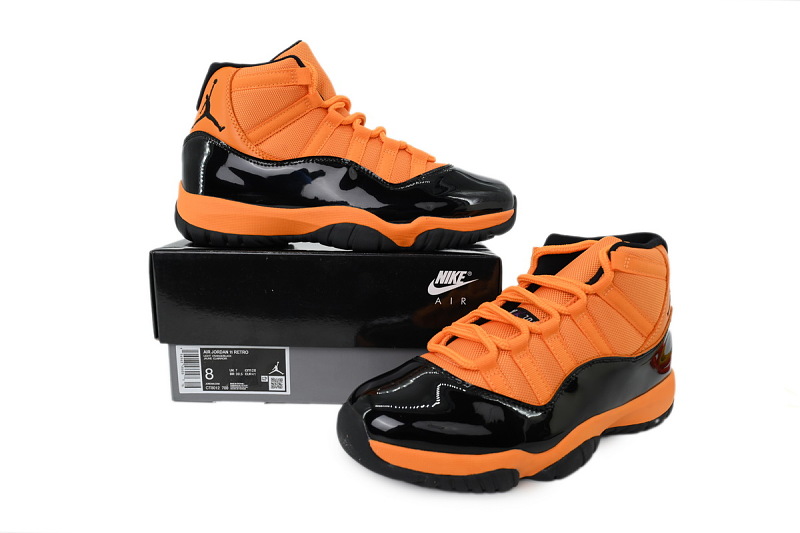 【CH1DJ】橘黄 乔丹11代篮球鞋运动鞋 CT8012-700 Air Jordan 11 Retro Orange