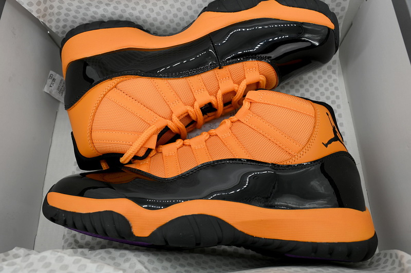 【CH1DJ】橘黄 乔丹11代篮球鞋运动鞋 CT8012-700 Air Jordan 11 Retro Orange
